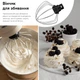 Планетарный миксер RZTK Stand Mixer 1500 4.5 л Milk White - изображение 9