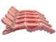 Зажим для волос «Крокодил» пластиковый (розовый) Zauber-manicure 06-092D-5 - изображение 2