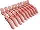 Зажим для волос «Крокодил» пластиковый (розовый) Zauber-manicure 06-092D-10 - изображение 2