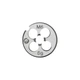 Плашка M 6x1,0 мм INTERTOOL SD-8217 - зображення 2
