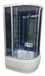 Гидромассажный душевой бокс Atlantis AKL 1110B L 110х82x220 левый черный - изображение 1