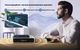Портативный CD-плеер Leapwell Classic Design 4 в 1 с динамиками Bluetooth+FM-приемником+USB для пикника и дома 4 в 1 White - изображение 3