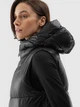 Теплый жилет удлиненный женский 4F Vest F074 4FAW23TVESF074-20S S Черный (5904698480944) - изображение 6