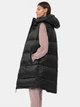 Теплый жилет удлиненный женский 4F Vest F074 4FAW23TVESF074-20S S Черный (5904698480944) - изображение 10