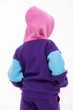 Детский спортивный утепленный костюм Kindamor Warm Beauty Purple для девочки, флис 140 см фиолетовый с розовым - изображение 7