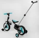 Детский велосипед-трансформер 4 в 1 Best Trike со сьемными педалями (Бирюзовый) - изображение 4