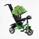 Детский трехколесный велосипед Best Trike 6588 пена/фара, с родительской ручкой (Зеленый) - изображение 1