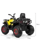 Детский электроквадроцикл 70W Bambi M 4081EBLR (Черно-желтый) - изображение 5