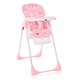 Стульчик для кормления Lorelli Cryspi Pink Hearts - изображение 1