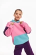 Детский спортивный утепленный костюм Kindamor Snug Princess Purple/Pink, флис для девочки 128 см фиолетовый с розовым - изображение 6
