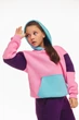Детский спортивный утепленный костюм Kindamor Snug Princess Purple/Pink, флис для девочки 128 см фиолетовый с розовым - изображение 7