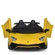 Дитячий двомісний електромобіль Lamborghini Aventador 200W M 5738AL(24V) (Жовтий) - зображення 2