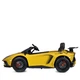 Дитячий двомісний електромобіль Lamborghini Aventador 200W M 5738AL(24V) (Жовтий) - зображення 12