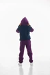 Дитячий спортивний утеплений костюм Kindamor Active Heat Purple/Blue, фліс для дівчинки 128 см фіолетовий з синім - зображення 5