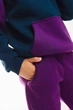Детский спортивный утепленный костюм Kindamor Active Heat Purple/Blue, флис для мальчика 134 см фиолетовый с синим - изображение 9
