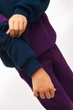 Дитячий спортивний утеплений костюм Kindamor Active Heat Purple/Blue, фліс для дівчинки 128 см фіолетовий з синім - зображення 10