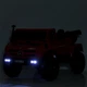 Дитячий двомісний електромобіль Mercedes Unimog Bambi M 5837EBLR (Чорний) - зображення 11