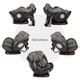 Автокрісло дитяче Lorelli Lynx Isofix 0-36 kg Black&grey - зображення 9