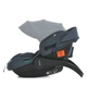 Автокрісло-переноска бебікокон El Camino ME 1186 i-KEEP Melange Rock Gray 0+ (0-13 кг) - зображення 4