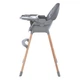 Стульчик для кормления El Camino ME 1111 Lumi Gray - изображение 4