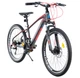 Велосипед горный подростковый Crossride Matrix 24 дюйма, рама 13" (Черно-красный) - изображение 2