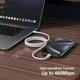 Набір кабелів 3шт. USB-C → USB-C 100W Fast Charging, 3 шт – швидка зарядка для iPhone, Samsung, Xiaomi, Huawei | Білий - зображення 6