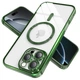 Чохол Fiji Chrome для Apple iPhone 16 Pro з MagSafe та захистом камер Green - зображення 1