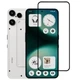 Защитное стекло LUX для Nothing Phone (3a) Lite (A001T) полная проклейка черный - изображение 1