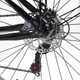 Велосипед Міський 26 дюймів Corso Viola VL-520 обладнання Shimano сталева рама 17 дюйм 21 швидкість. Black and Gold (168619) - зображення 6