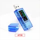 USB-A прецизионный тестер RIDEN - AT35 / 120Вт, 3.7-30В, 0-4А / 0.96" IPS, Quick charge - изображение 1