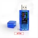USB-A тестер RIDEN - AT34 / 120Вт, 3.7-30В, 0-4А / 0.96" IPS, Quick charge - изображение 1