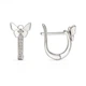 Сережки срібні Фантазія з фіанітами Silver Style (24571.12 sku:2300104018269) - зображення 2
