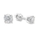 Сережки-пусети (гвоздики) срібні з фіанітами Silver Style (30721.12 sku:2300103429073) - зображення 1