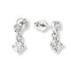 Сережки-пусети (гвоздики) срібні з фіанітами Silver Style (31431.30 sku:2300103198016) - зображення 2