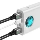 Портативний акумулятор Baseus Amblight Digital Display Quick Charge 30000mAh 65W (White) - зображення 10