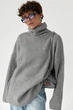 Туніка в рубчик колір сірий розмір ONE SIZE FL_002902 - зображення 1
