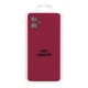 Чохол Silicone Cover Full Camera (A) для Samsung Galaxy A07 (A075) 42.Maroon - зображення 3