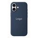 Чохол Silicone Case with MagSafe IC для iPhone 17 Midnight - изображение 1