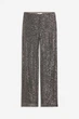 Жіночі штани H&M 211059-3 M(170/80) серебристий 2110590004 - зображення 1