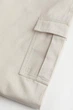 Жіночі штани H&M 207225-4 36(165/68) світло-бежевий 2072250003 - зображення 3