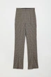 Жіночі штани H&M 203729-4 XS(160/64) коричневий 2037290002 - изображение 1