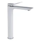Змішувач для раковини Qtap Presto високий QTPRE269CRW45577 Chrome/White - зображення 1