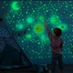 Наклейки фосфорные на стену в детскую Космос люминесцентные 525шт - изображение 1
