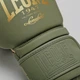 Перчатки боксерські Leone Mono Military 10 унцій, зелено-золоті - зображення 6