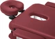 Розкладний масажний стіл-ліжко Bordeaux Red Physa-червоний - изображение 3