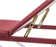 Розкладний масажний стіл-ліжко Bordeaux Red Physa-червоний - изображение 5