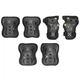 H320 SIZE L BLACK-YELLOW PROTECTORS SET NILS EXTREME - изображение 1
