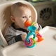 Прорізувач-брязкальце на присосках Fat Brain Toys pipSquigz Loops помаранчевий (FA165-1) - изображение 8