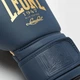 Перчатки боксерські Leone Mono 14 унцій, синьо-золотисті - зображення 6