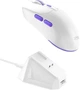 Мышь Proove Gaming Rate Pro with Charging Dock Wireless/Bluetooth/USB White (621870003) - изображение 1